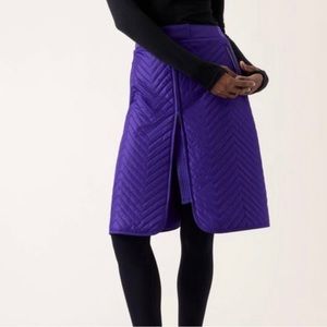 Athleta Apres Ski Skirt in Noble Blue Size 8 NEW WITH TAGS